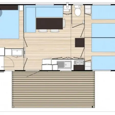 Mobilhome V215 * Sigean